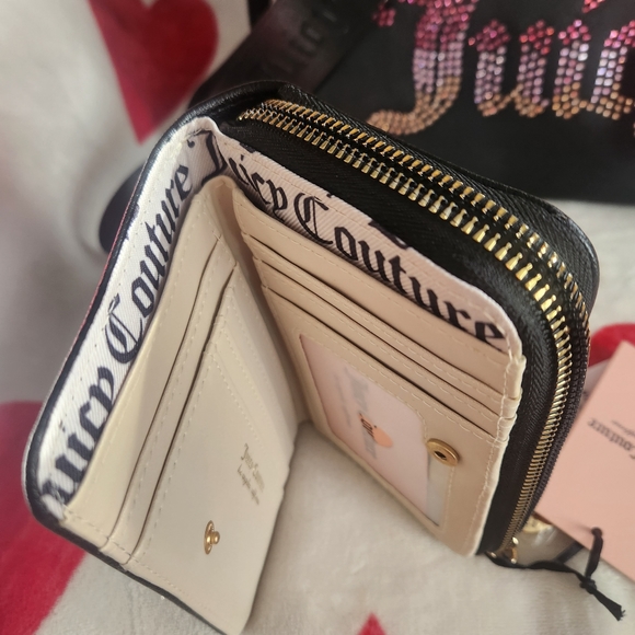 Juicy Couture Be Classic II Ombre Rhinestone Satchel and Zip Around Wallet - Picture 9 of 11